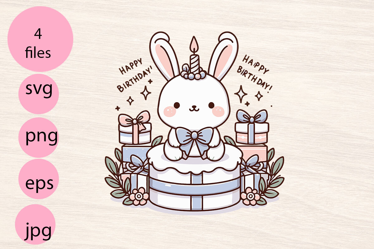 Svp Rabbit Rabbit Svg,eps,png,clipart,sublimation Graphic by mini · Creative Fabrica