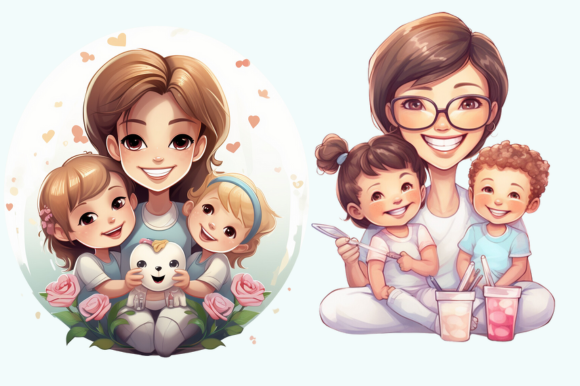 Dental Hygienist Mother's Day Clip Art - photo 3