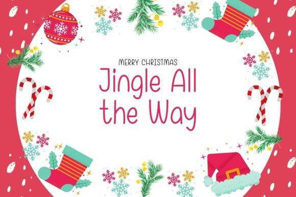 Jinglebell Font - Preview 2