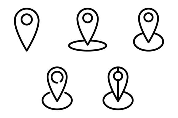 Pin Location Icon