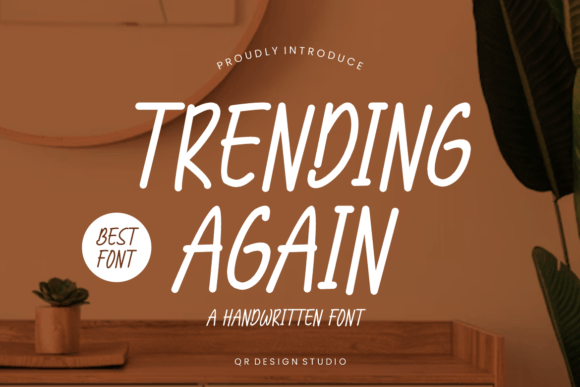 Trending Again Fonts 1
