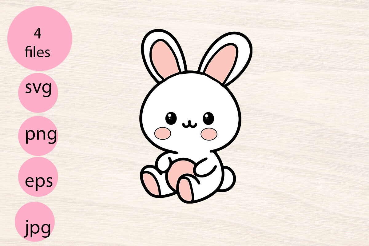 Svp Rabbit Rabbit Svg,eps,png,clipart,sublimation Graphic by mini · Creative Fabrica