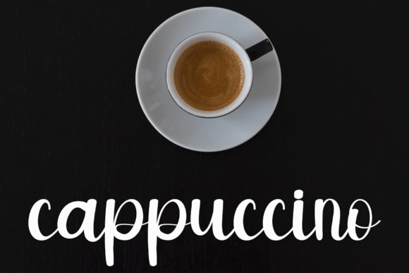 Coffee Font - Preview 3