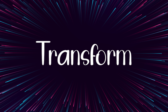 Laser Vintage Font PNG with transparent background - Preview 2