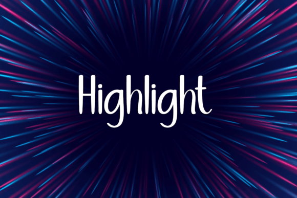 Laser Vintage Font PNG with transparent background - Preview 4
