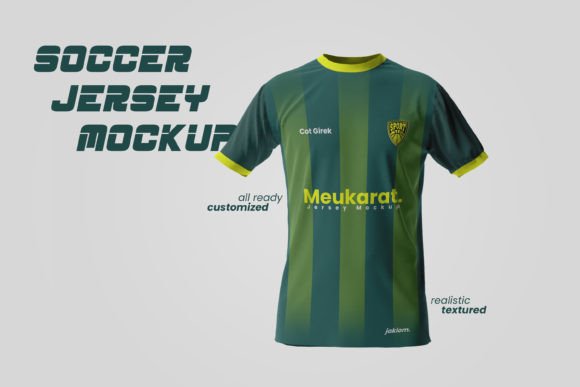 Soccer Jersey Mockup Graphic Sportswear By My Code Std