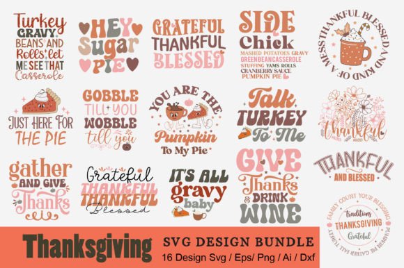 Thanksgiving SVG Bundle
