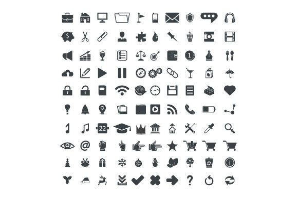 About Business Icons & Objects Vector Se