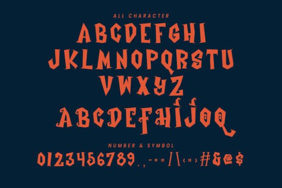 Fhium Font PNG with transparent background - Preview 5