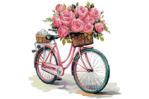Flowers Counted Cross Stitch Patterns