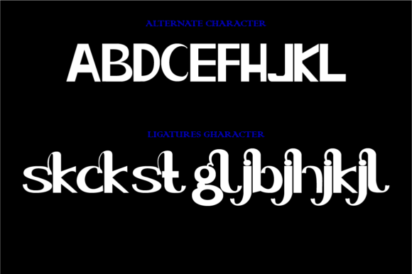 Gesbay Font - Preview 4