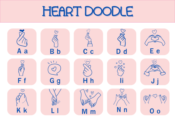 Heart Font - Preview 1