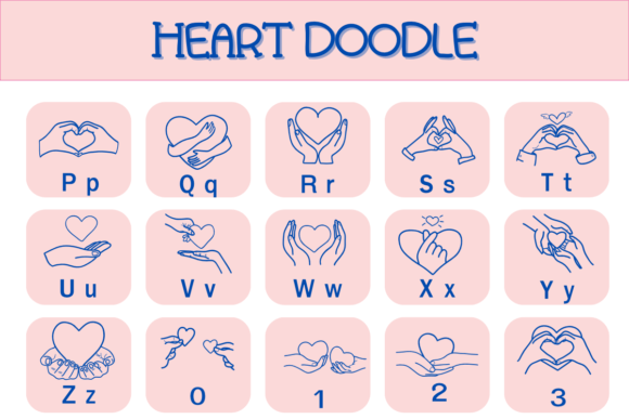 Heart Font - Preview 2