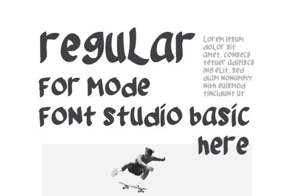 Lamobone Font PNG with transparent background - Preview 1
