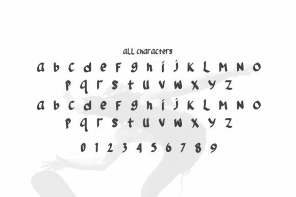 Lamobone Font PNG with transparent background - Preview 2