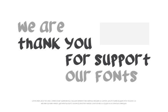 Lamobone Font PNG with transparent background - Preview 4