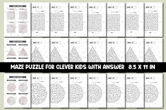 Maze Puzzle for Clever Kids
