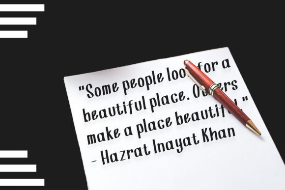 Radiya Font PNG with transparent background - Preview 3