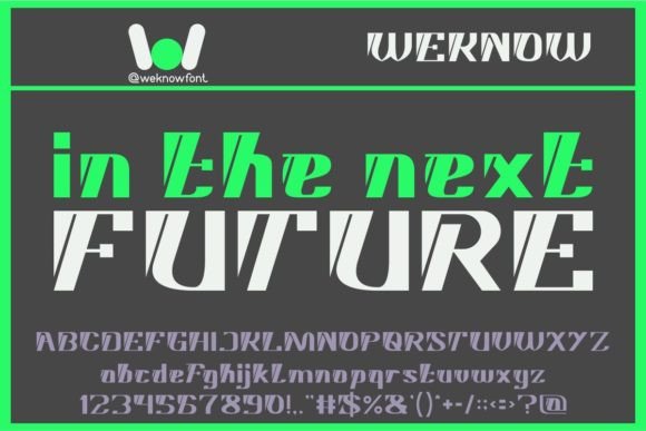 Robot Memory Font PNG with transparent background - Preview 4