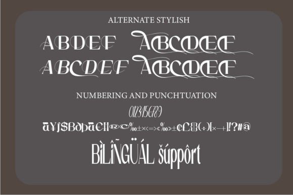 Beltimore Font - Preview 3