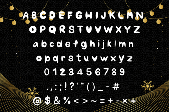 Black Font - Preview 1