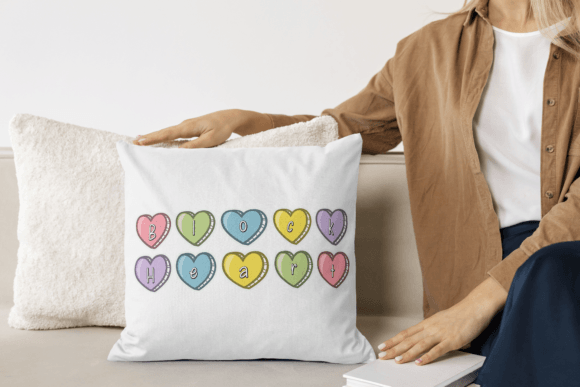 Block Heart Font - Preview 2