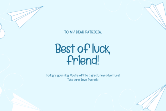 Blue Valentines Font - Preview 3