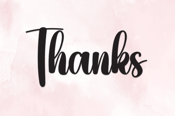 Blushing Font - Preview 6