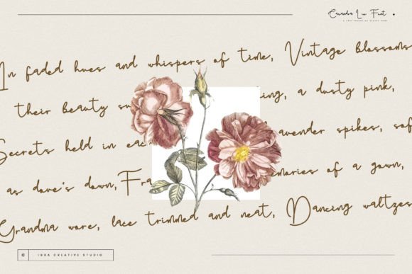 Casandra Lie Font - Preview 1