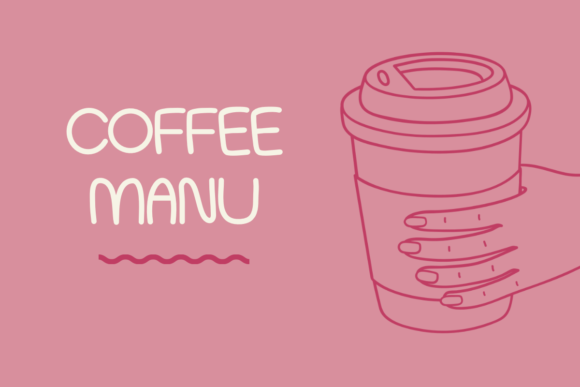 Coffee Valentines Font - Preview 2