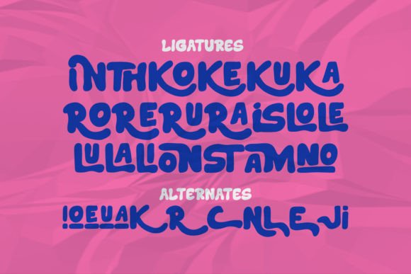 Ginkob Font - Preview 2