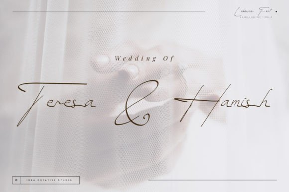 Leboumar Font font preview - 1