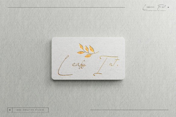 Leboumar Font font preview - 3