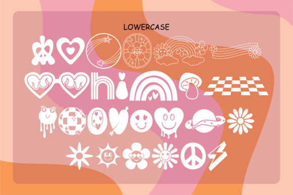 Love Days Font PNG with transparent background - Preview 2