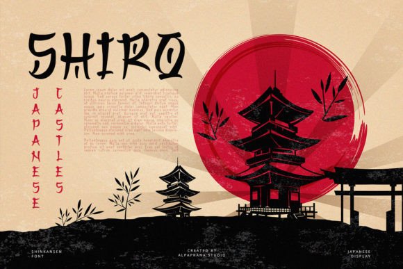 Shinkansen Font PNG with transparent background - Preview 1