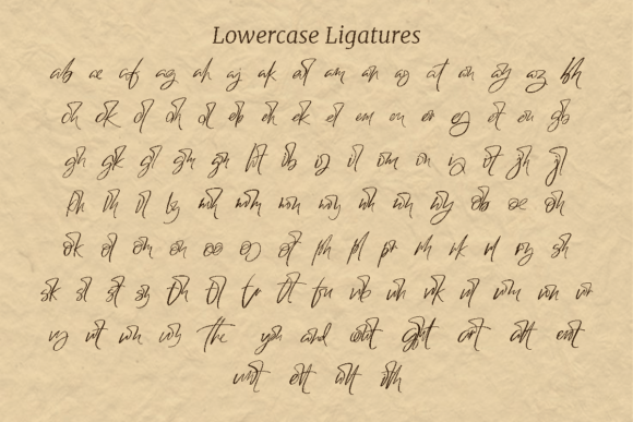 Sigmatures Font PNG with transparent background - Preview 6
