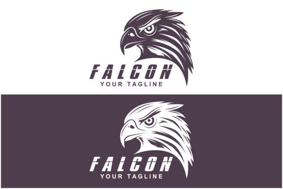 Creative and Luxury Falcon Logo Vector