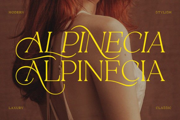 Alpinecia Font - Preview 5