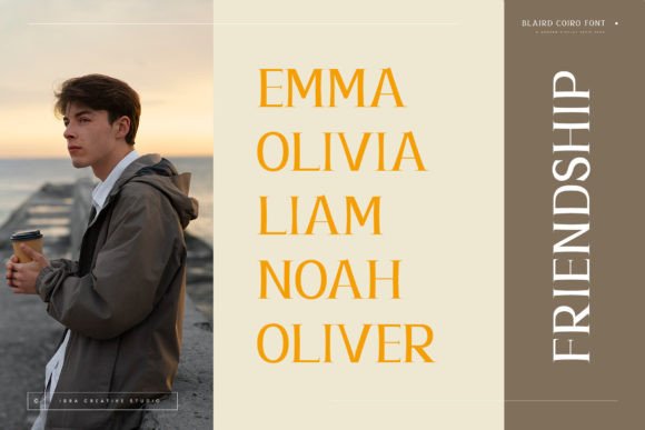 Blaird Coiro Font - Preview 2