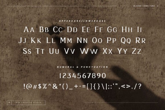 Blaird Coiro Font - Preview 3
