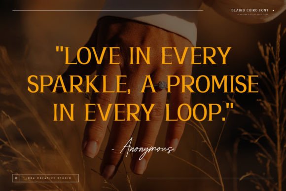 Blaird Coiro Font - Preview 5