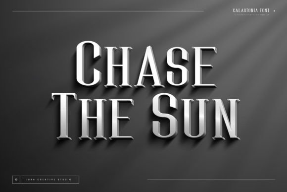 Calastonia Font - Preview 6