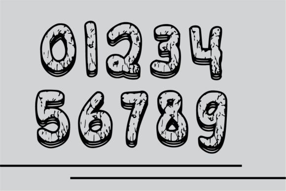 Disco Maniac Font PNG with transparent background - Preview 5