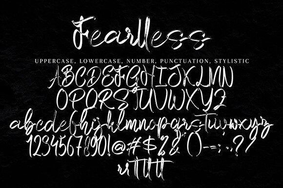 Fearless Font - Preview 5