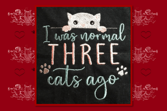 Three Cats Ago Design & Tutorial