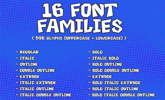 Boxtoon Font - Preview 6