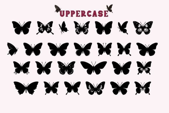Butterfly Font - Preview 1