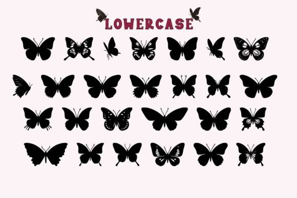 Butterfly Font - Preview 2