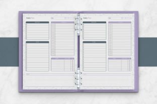 Daily Work Planner Template Graphic by JUNDI · Creative Fabrica