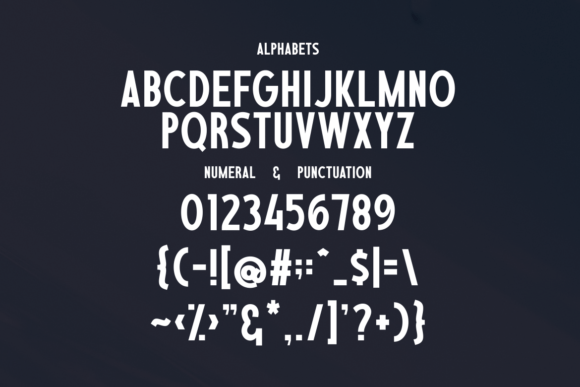 Napodera Font PNG with transparent background - Preview 1